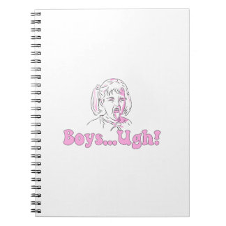 Cuaderno Gracioso meme de chica personalizado - "chicos...