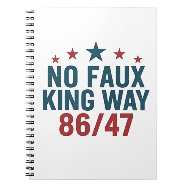 Cuaderno Gracioso No Faux King Way 86 47 4 De Julio (Frente)