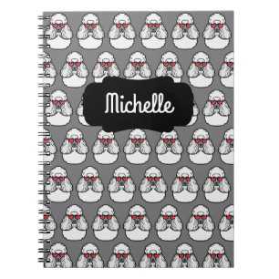 Cuaderno Gracioso patrón de carpintería personalizado