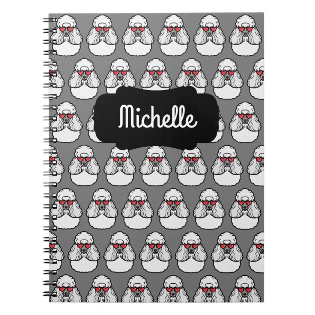 Cuaderno Gracioso patrón de carpintería personalizado (Frente)