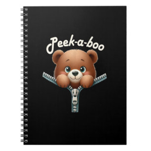 Cuaderno Gracioso - Peekabo - Oso