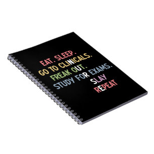 Cuaderno Gracioso regalo de futuro de enfermeras en la escu