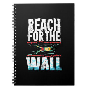 Cuaderno Gracioso Regalo De Natación Un Diseño De Atleta De
