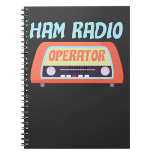 Cuaderno Gracioso regalo de operador de radio Ham