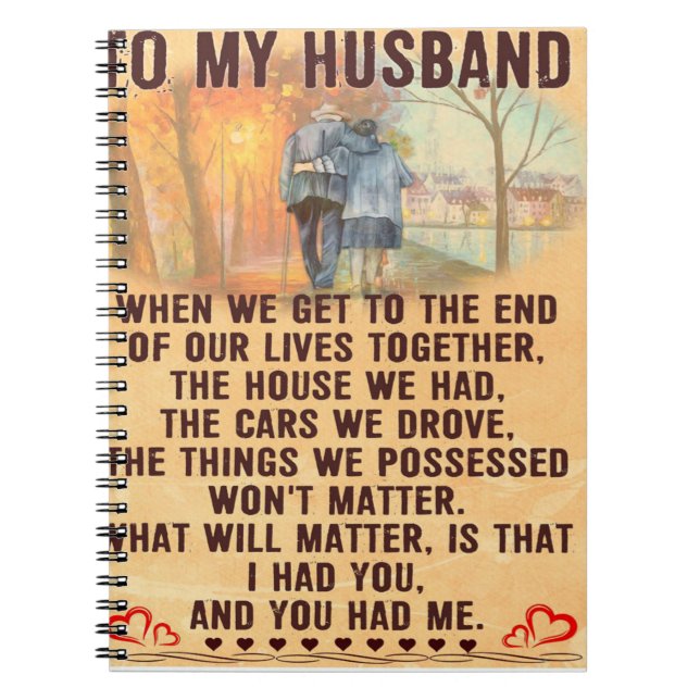 Cuaderno Gracioso regalo de padre | A Mi Familia Presente (Frente)