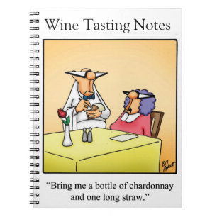 Cuaderno Gracioso regalo de revista de vino