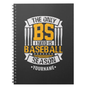 Cuaderno Gracioso sarcasmo de béisbol