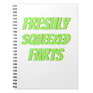Cuaderno Graciosos Farts recién exprimidos