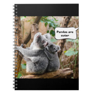 Cuaderno Graciosos Pandas o Koalas - ¿Cuáles son más atract