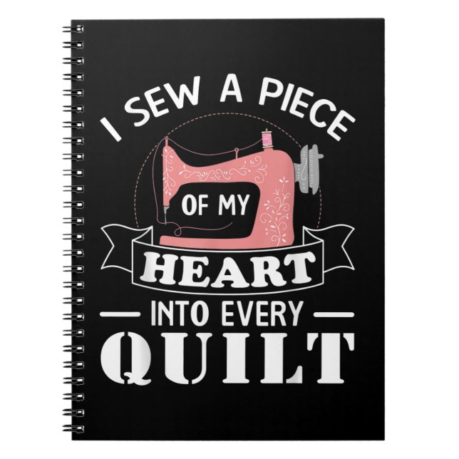 Cuaderno Graciosos Quilters Quilters Regalos (Frente)