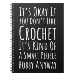 Cuaderno Graciosos Regalos Crochet Para Hombres Crocheter Y