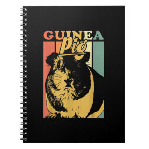 Cuaderno Graciosos regalos de cerdo de Guinea de época