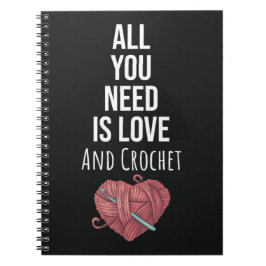 Cuaderno Graciosos Regalos De Crochet Para Su Hobby De Tipo