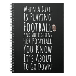 Cuaderno Graciosos Regalos De Fútbol De Otoño Para Los Fans