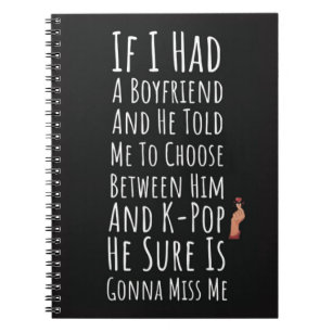 Cuaderno Graciosos Regalos De Kpop Para Mujeres Adolescente