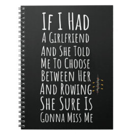 Cuaderno Graciosos Regalos De Remo Para Hombres Deportes De