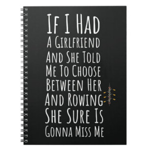 Cuaderno Graciosos Regalos De Remo Para Hombres Deportes De