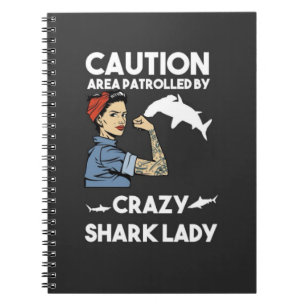 Cuaderno Graciosos Regalos De Tiburón Para Su Amante De Los