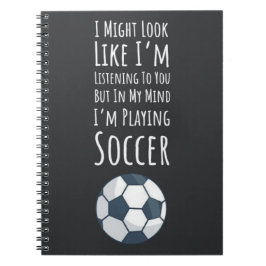 Cuaderno Graciosos Regalos Para Jugadores De Fútbol Para Él