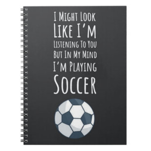 Cuaderno Graciosos Regalos Para Jugadores De Fútbol Para Él