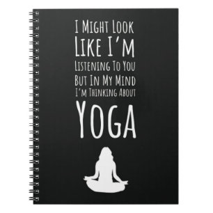 Cuaderno Graciosos Regalos Para Los Amantes Del Yoga Por El