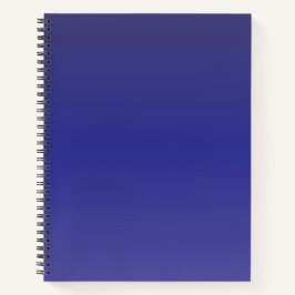 Cuaderno Gradiente Azul añil