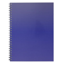 Cuaderno Gradiente Azul añil