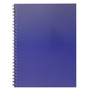 Cuaderno Gradiente Azul añil