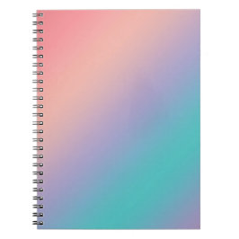 Cuaderno Gradiente con colores arcoiris
