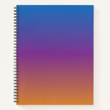 Gradiente de Azul, Púrpura y Naranja