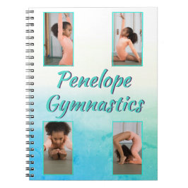 Cuaderno Gradiente de color de agua Nombre personalizado, D