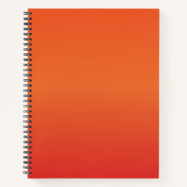 Cuaderno Gradiente de puesta de sol