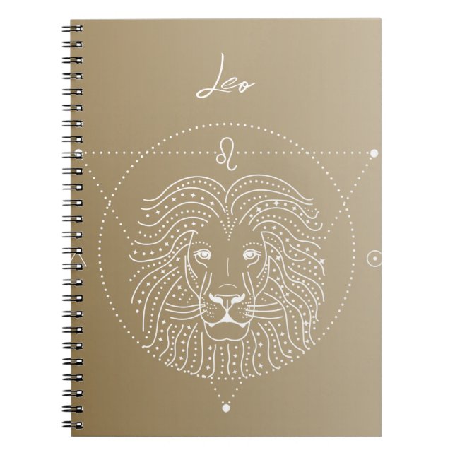 Cuaderno Gradiente de signos de estrella del horoscopio de  (Frente)