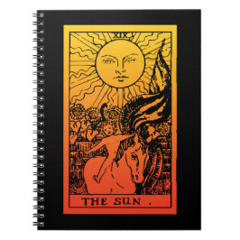 Cuaderno Gradiente de Tarot del Sol