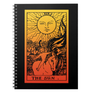 Cuaderno Gradiente de Tarot del Sol