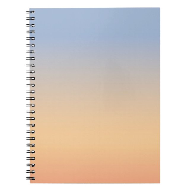 Cuaderno Gradiente del Cielo Nocturno (Frente)