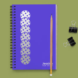 Cuaderno Gradiente Electric Blue Pickleball Personal