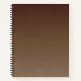 Cuaderno Gradiente marrón