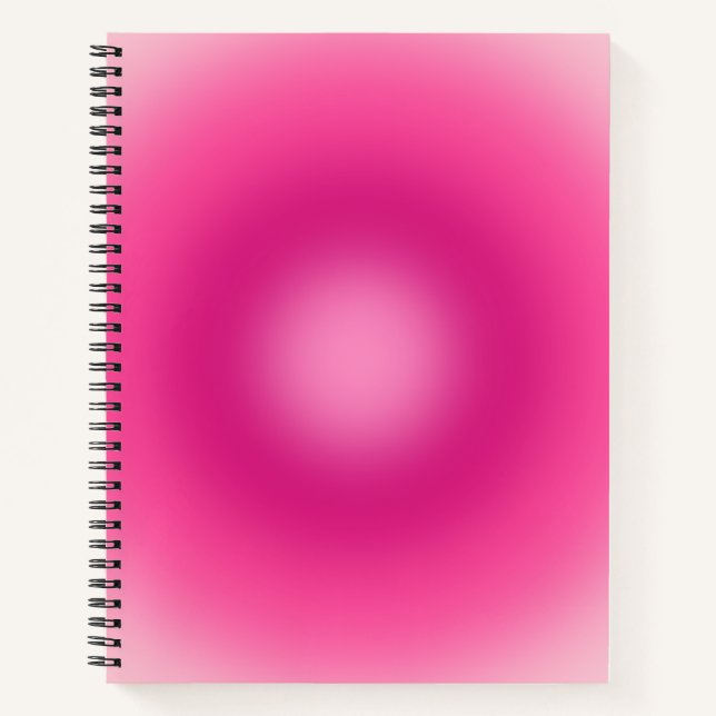 Cuaderno Gradiente rosa (Anverso)
