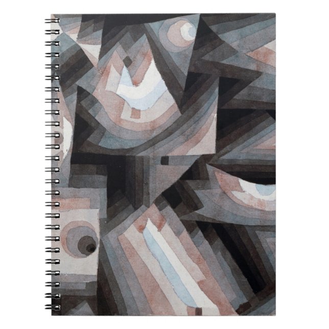 Cuaderno Grado de cristal (1921) de paul klee (Frente)