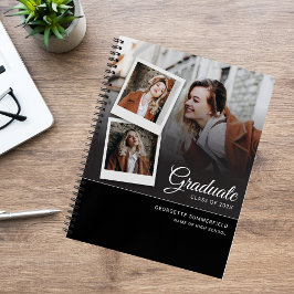 Cuaderno Graduación 2025 Script Grad Fiesta Photo Guest Boo