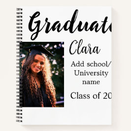 Cuaderno Graduación añadir clase de nombre de 20xx congrats