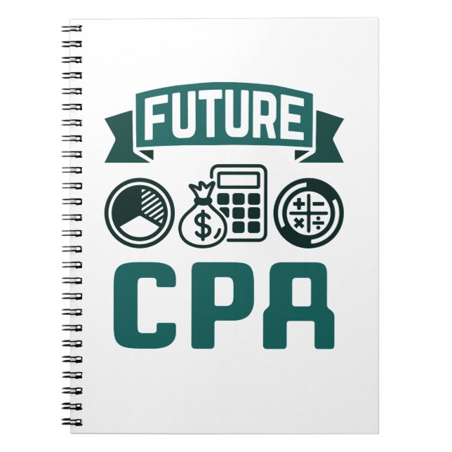Cuaderno Graduación de contabilidad futura de la CPA (Frente)