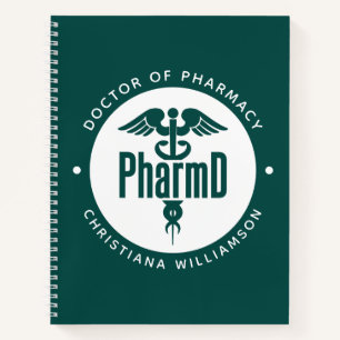 Cuaderno Graduación de Doctor en Farmacia PharmD Farmacéuti