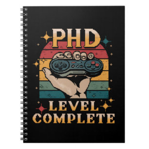 Cuaderno Graduación de Doctorado Completa a Nivel de Doctor