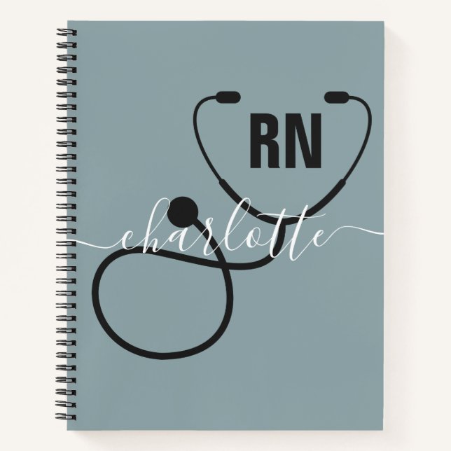 Cuaderno Graduación de enfermeras registradas de RN persona (Anverso)