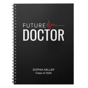 Cuaderno Graduación de Futuro Médico Personalizada