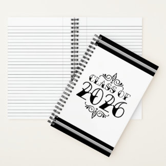 Cuaderno Graduación de la Clase de 2026 al Estilo Tatuaje
