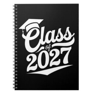Cuaderno Graduación de la promoción de 2027 Graduado