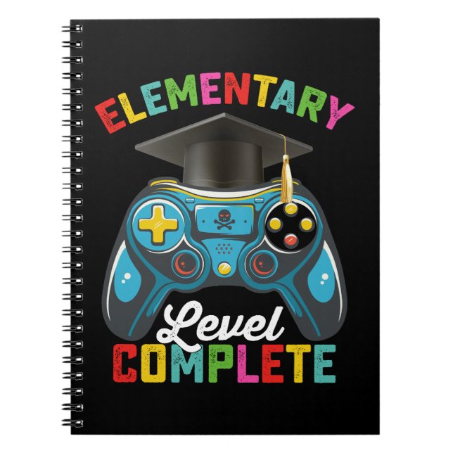 Cuaderno Graduación de nivel elemental completa Juegos Juga (Frente)